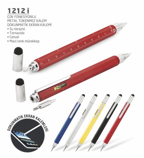  Multifunctional Ballpoint Pen Touch Screen Pen (1212 i)