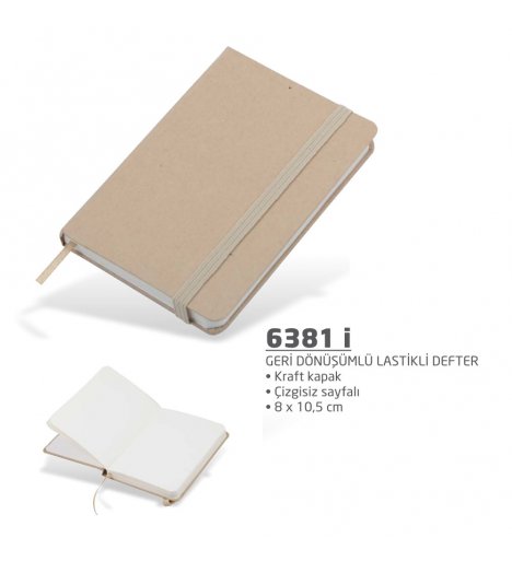 Recycled Rubber Book (6381 i)