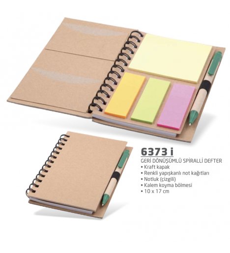 Recycled Spiral Notebook (6373 i)