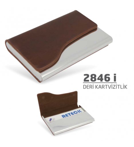 Leather Business Card Holder (2846 i)
