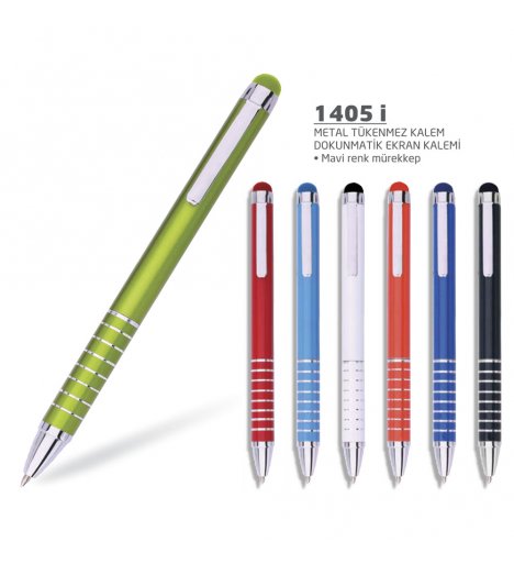 Metal Ball Point Pen Touch Screen Pencil (1405 i)