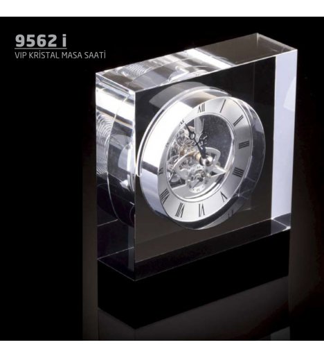 Vip Crystal Table Clock (9562i)