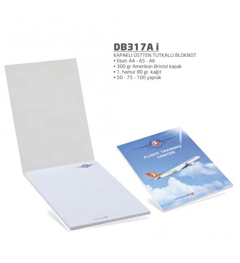 Covered Top Glued Notepad (DB317A i)