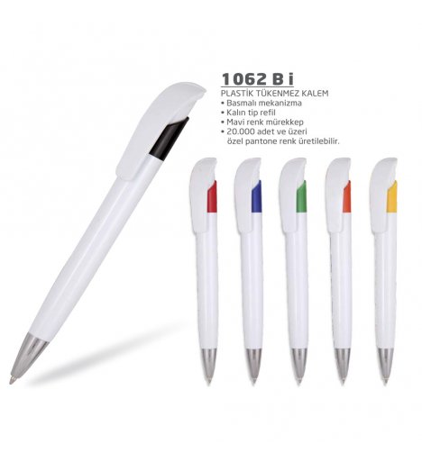 Plastic Ballpoint Pen (1062 B i)