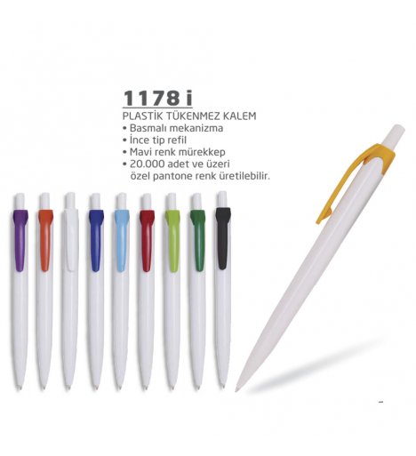 Plastic Ballpoint Pen (1178 i)