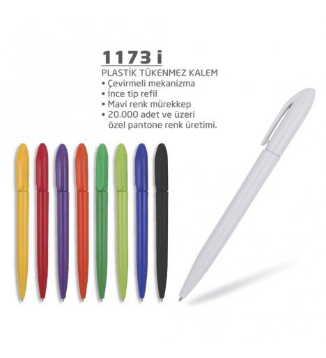 Plastic Ballpoint Pen (1173 i)